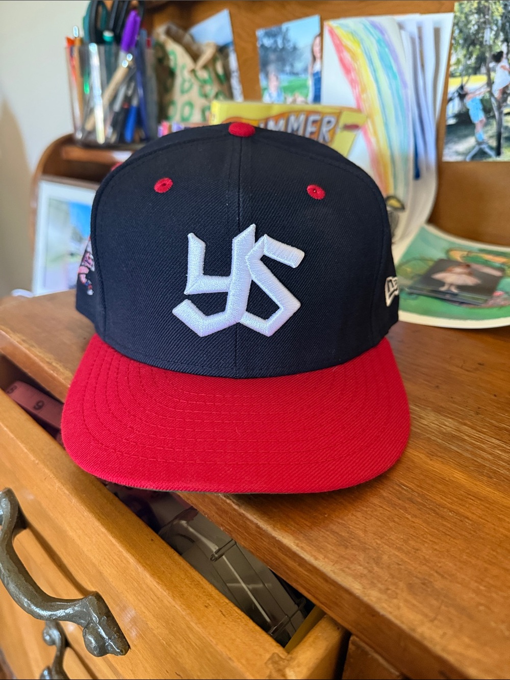 Yakult Swallows 7 5/8 Fitted Hat. New without tags never worn